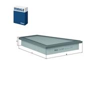 Mahle Engine Air Filter fits BMW 5 Series Z4 X1
