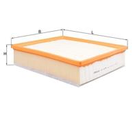 Mahle Engine Air Filter fits Man Tge 2017-2024 2.0