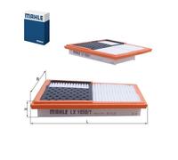 Mahle Engine Air Filter fits Mercedes S-Class E-Class