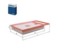 Mahle Original Air Filter LX 4136 KNECHT for VW Audi Skoda Seat