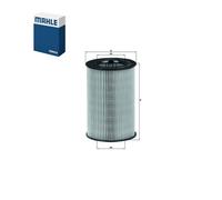 Mahle Engine Air Filter fits Smart Fortwo Cabrio City-Coupe