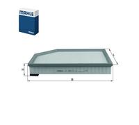 Mahle Engine Air Filter fits Volvo XC60 XC70 V60 S80