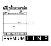 Mahle LCV Radiator PREMIUM LINE - CR1045000P