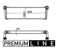 Mahle Engine Cooling Radiator CR 1195 000P - Genuine OE Quality for Porsche