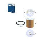 Oil Filter for BMW E39 525d, 530d MAHLE Original 11428513375, 11422247392