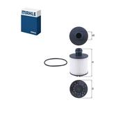 Oil Filter OX1171D Mahle 55261437 68357879AA 1631226580 55502095 6000626025