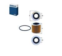 MAHLE OX 360D Oil Filter - Oil Filter with Gasket/Gasket Set