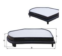 MAHLE Filter, cabin air LA 37