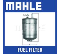 MAHLE Fuel Filter Assembly - KL485/15D KL 485/15D - Genuine Part