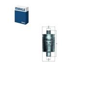 Mahle Fuel Filter Element fits Geo Storm Lotus MG Rover Vauxhall