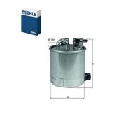 Knecht Fuel Filter KL440/23 (Mahle 16400JX50A) - fits Nissan Qashqai J10 1.5D K9K430 2010-2013