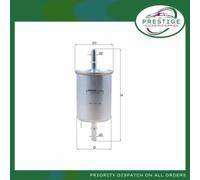 MAHLE Fuel Filter For Chevrolet Aveo Kalos Saloon Hatchback T2 KL 470