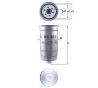 Fuel filter Spin-on Filter KC 103 KNECHT for ALFA ROMEO FIAT