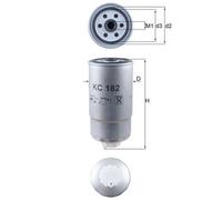Mahle Fuel Filter KC182 fits Iveco - Ford - Genuine Part - OE Matching Quality
