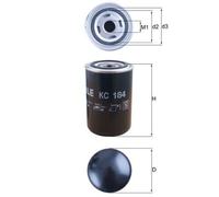 Mahle Fuel Filter KC184 Scania Trucks - Precision OE Matching Fit & Quality