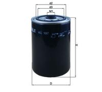 Mahle Original Fuel Filter KC197 – Fits IVECO, MACK, Renault Trucks, New Holland