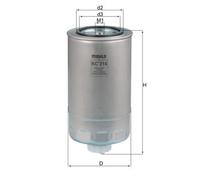 Mahle Fuel Filter KC214 - Fits Iveco Stralis - Genuine Part