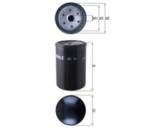 Mahle Fuel Filter KC24 - Genuine Part - Precision OE Matching Fit & High Quality