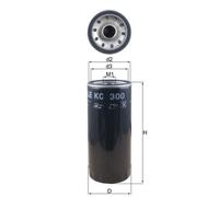 MAHLE KC 300 Fuel filter