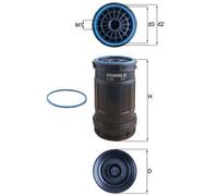 MAHLE KC 699D Fuel filter