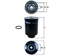 Mahle Fuel Filter KC83D - Fits Toyota - Genuine Part - OE Matching Fit & Quality