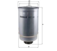 Mahle Fuel Filter KC90 fits Ford Transit 2.5di - CAV Fuel - OE Fit and Quality