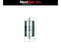 MAHLE KL9 Fuel Filter Fits Nissan Peugeot Pininfarina Renault Rover TVR Yugo