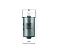 MAHLE KL29 FUEL FILTER