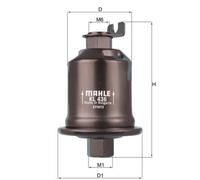 Mahle Original Fuel Filter KL436 - Fits Mitsubishi Carisma, 50mm dia, 103.5mm H - Genuine