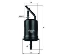 Mahle Fuel Filter KL488 fits Kia Rio - Genuine Part - Quality OE Matching Fit