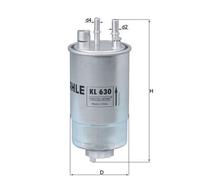 MAHLE Fuel Filter - In-line - KL630