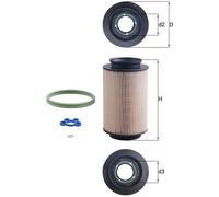 Fuel Filter fits AUDI A3 8P1, 8PA 2.0D 03 to 13 Mahle 1K0127177 1K0127177A New