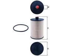 Mahle Fuel Filter KX217D - Fits VW LT Van - Genuine Part