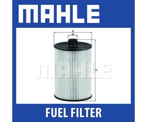 Mahle Fuel Filter KX226D fits Volvo D5 Diesel - Genuine Part - OE Quality