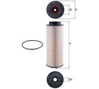 Mahle Fuel Filter KX261D - Fits DAF Trucks - Genuine Part