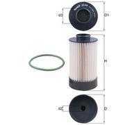 Mahle Fuel Filter KX340D KX 340D ECO - Genuine Part - OE Matching Fit & Quality