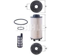 Mahle Fuel Filter KX403 1KIT Fits Mercedes Actros Antos MP4
