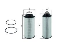 MAHLE ORIGINAL KX 439KIT Fuel filter