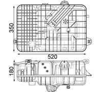 Mahle HGV Expansion tank PREMIUM LINE - CRT236000P