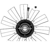 Mahle HGV Radiator/condenser fan PREMIUM LINE - CFF503000P