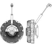 Mahle HGV Radiator fan clutch PREMIUM LINE - CFC172000P