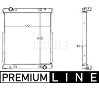 Mahle HGV Radiator PREMIUM LINE - CR1215000P