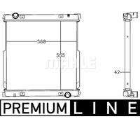 Mahle HGV Radiator PREMIUM LINE - CR1216000P