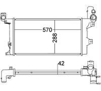 Mahle HGV Radiator PREMIUM LINE - CR1218000P