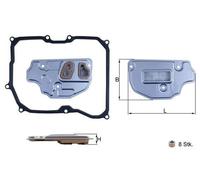 MAHLE ORIGINAL HX 256D Automatic transmission filter