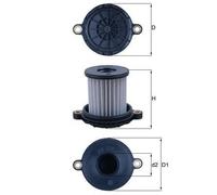 MAHLE HX 229 Automatic transmission filter