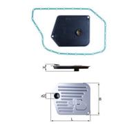 MAHLE ORIGINAL HX 268D Automatic transmission filter