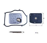 MAHLE ORIGINAL HX 272D Automatic transmission filter