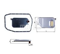 MAHLE ORIGINAL HX 239D Automatic transmission filter kit