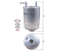 MAHLE KL485/19D Fuel Filter Fits Renault Fluence Megane Scenic Grand Scenic
